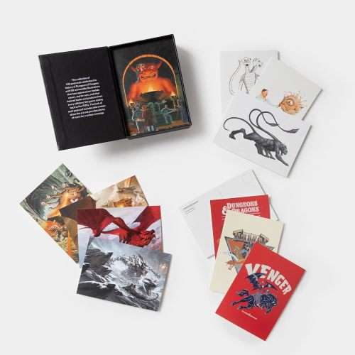 Dungeons & Dragons 100 Postcards: Archival Art from Every Edition Cards ***Black Friday Special***